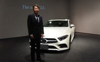 メルセデスベンツ CLS 新型、上野社長「新しいデザインを切り拓くモデル」 画像