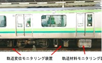 JR東日本が線路状態を遠隔で把握する装置を本格導入へ…車両の床下に搭載して測定 画像