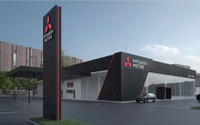 三菱自動車、全世界5000店舗のディーラーに新デザインを展開 画像