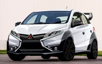 三菱 ミラージュ 新型、車体は日産 ジューク と共用か…2019年登場 画像