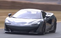 マクラーレン 600LT が初走行、ドーナツターンも…グッドウッド2018 画像