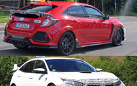ホンダ シビックタイプR に廉価モデル登場か!? 謎のプロトタイプ2台を目撃 画像