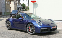 ポルシェ 911 新型の全貌ついに見えた、新デザイン・ディティールを激写 画像