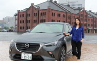 【マツダ CX-3 新型試乗】ドアを開けた時と走り出してからの驚きが倍増…まるも亜希子 画像