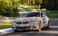 BMW 3シリーズ 次期型に「Mスポーツ」、プロトタイプ画像と仕様 画像