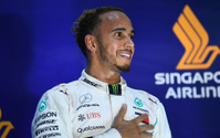 【F1 シンガポールGP】ハミルトンがポール・トゥ・ウィンで今季7度目の優勝 画像