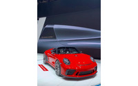 ポルシェ 911スピードスター、2019年の復活が決定…パリモーターショー2018 画像