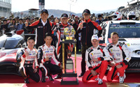 トヨタがルマン初優勝&WRCタイトル記念セレモニー…TOYOTA GAZOO Racing FESTIVAL 2018 画像
