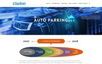 クラリオンが中・長距離の自動遠隔出庫システム、スマホで呼び出し…CES 2019で発表へ 画像