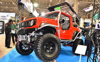 卒業旅行は自分たちがカスタムした ジムニー のピックアップ+トレーラーで…東京オートサロン2019 画像