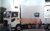 トラックの巻き込み事故防止システム、高松の中小企業と東京トラック協会が共同開発…オートモーティブワールド2019 画像