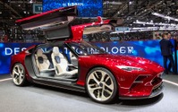 その名は「ダ・ヴィンチ」、イタルデザインのガルウィングEVクーペ…ジュネーブモーターショー2019 画像