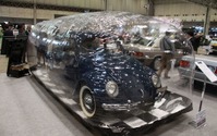 花粉症対策? 巨大風船でビンテージカーを保護…オートモビルカウンシル2019 画像