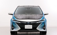 ソーラーパワーで走るトヨタ プリウス…高効率太陽電池EVを公道で走行実証ヘ 画像