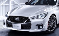 【日産 スカイライン 新型】インフィニティ顔を廃止…エンジンはオールV6、ツインターボは400馬力 画像