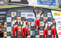 【WRC 第10戦】トヨタが現体制で初の1-2-3フィニッシュ、タナク今季5勝目…勝田貴元“トップ戦線初陣”のドイツ戦は10位 画像