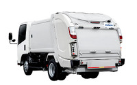 新明和、2・3トン車級回転板式塵芥車の新モデルを発売 基本性能と使いやすさ向上 画像