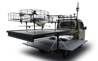 ドローンが軽トラの荷台に発着…ダイハツとナイルワークスが次世代農業EXPO 2019に出展予定 画像