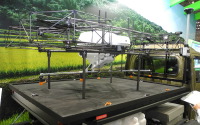 ダイハツが軽“空母”を開発、ドローンが離発着…次世代農業EXPO 2019 画像
