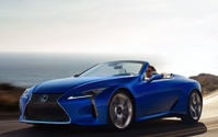 レクサス LC にコンバーチブル、市販モデルをロサンゼルスモーターショー2019で発表へ 画像