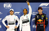 【F1 アブダビGP】ハミルトンが10戦ぶりのポールポジションを獲得 画像