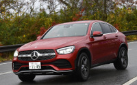 【メルセデスベンツ GLCクーペ 新型試乗】スポーツカーのようなクルマとの一体感、極上の乗り味…島崎七生人 画像