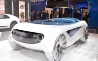 ホンダe のスピードスターか? 走りも楽しみたい人向けの自動運転車…CES 2020 画像