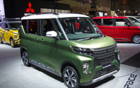 三菱の新型軽スーパーハイトワゴン、車名は『eKクロススペース』&『eKスペース』に…東京オートサロン2020 画像