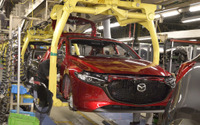 マツダの総生産台数、6.8%減の148万7917台で2年連続マイナス 2019年 画像