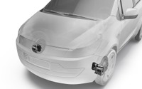 ZF、前輪用の電動パーキングブレーキを開発…自動車業界初 画像