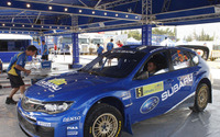 【スバルWRC】写真蔵…インプレッサWRC2008、表彰台デビュー 画像