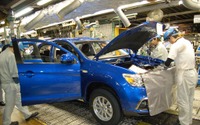 三菱自動車の総生産台数、7か月連続マイナス---4.1%減の12万4234台 2020年3月実績 画像