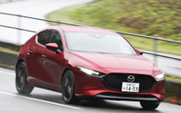 【マツダ3 SKYACTIV-X 新型試乗】割高感を除けば、走りは大いに満足できる…渡辺陽一郎 画像