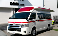 DMMグループ会社が新型救急車『C-CABIN』を発表…スペースを大幅拡張、電動ストレッチャーも搭載可能 画像
