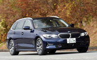 【BMW 3シリーズツーリング 新型試乗】2Lターボになった「318i」は直6なみの気持ち良さ…島崎七生人 画像