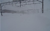 大雪の影響で函館本線札幌以北などが麻痺状態…札幌-岩見沢間は18時頃まで運行見合せ 画像