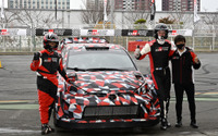 トヨタがWRCで戦うGR YARIS Rally1 を公開、豊田社長デモラン 画像