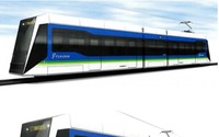 福井鉄道に新超低床車F2000形…バリアフリー、省エネ、快適性が向上　2023年春に1編成 画像