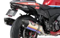 『ハヤブサ』専用「HEPTAチタンサイクロン」2本出しマフラー、ヨシムラが発売 画像