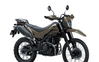 アースカラーが渋い! オン・オフ両対応の多用途モデル、カワサキ『KLX230 DF』発売 画像