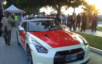 逃げられる車はない…日産 GT-R のパトカー登場 画像