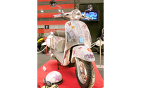 【東京モーターサイクルショー10】キムコ、180万円のスワロフスキーバイク 画像