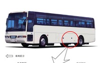 日産ディーゼルの乗合バス、計3車種が走行不能のおそれ 画像