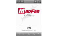 MapFan for iPhone、Ver.1.4にアップデート…詳細地図データを拡大 画像