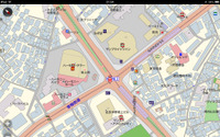 【MapFan for iPhone Ver.1.5登場】iPad対応しナビ機能も強化したローカル地図アプリ 画像