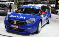 【ジュネーブモーターショー12】ダチアの低価格MPV、ロッジィ…氷上レーサーも展示 画像
