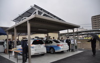 太陽光発電で、EV・PHVのパーク&ライド実験...埼玉県とホンダ 画像