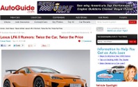 レクサス、LFA 後継スーパーカーを開発か 画像