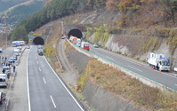 【笹子トンネル事故】追突事故で通行止め...現状再開 画像