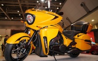 【東京モーターサイクルショー13】モダンで斬新なアメリカン…ヴィクトリー日本上陸 画像
